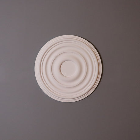 DM4095 350mm Plain Plaster Ceiling Rose Premium