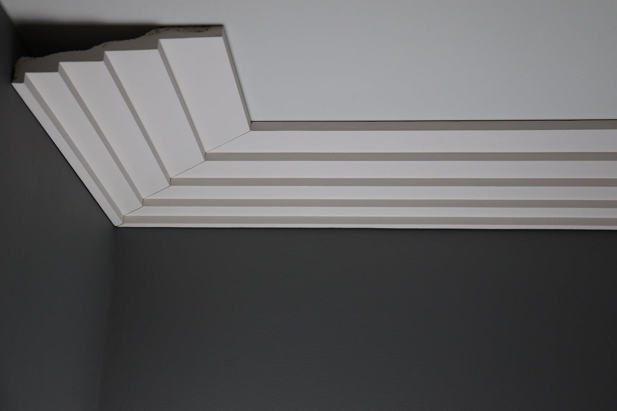 DM1926 Stepped Ceiling Coving Art Deco