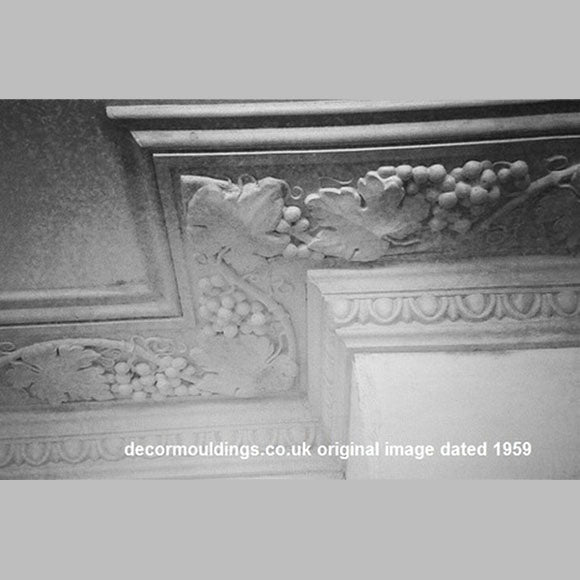 DM3011 Grape Vine Victorian Coving (Ceiling 255mm x 120mm Wall)