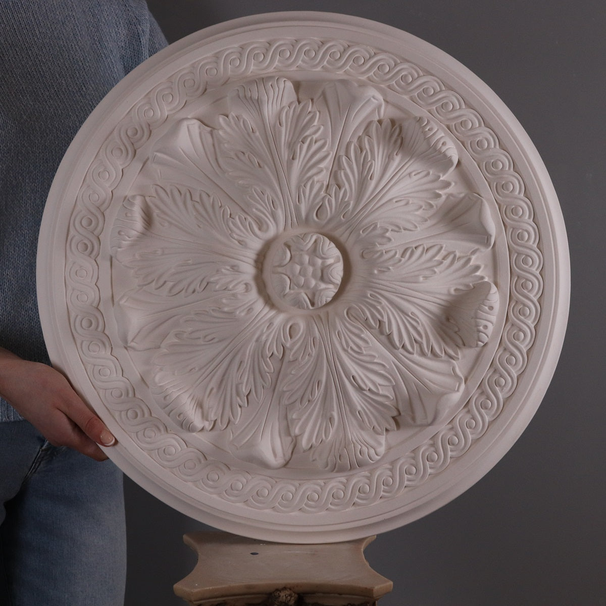 DM4078 Victorian Plaster Ceiling Rose 500mm