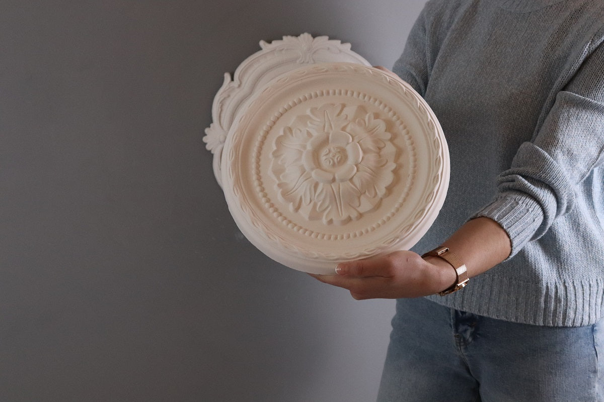 DM7015 Victorian Edwardian Plaster Ceiling Rose 280mm