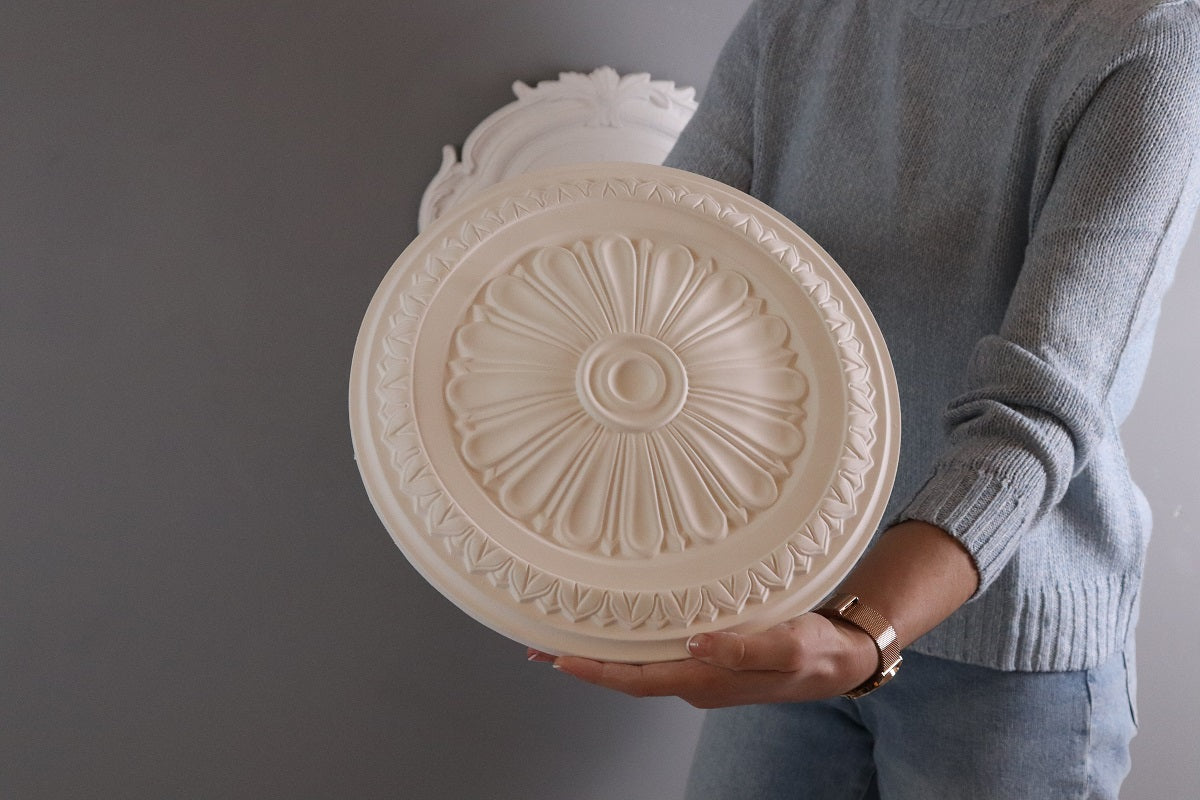 DM7016 Victorian Edwardian Plaster Ceiling Rose 330mm