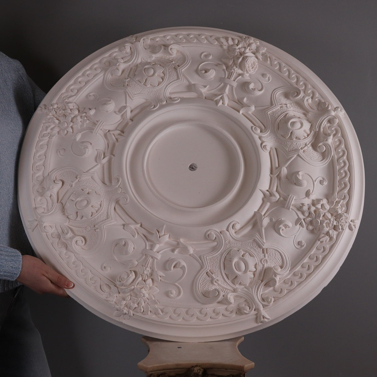 DM7021 Victorian Edwardian Plaster Ceiling Rose 715mm