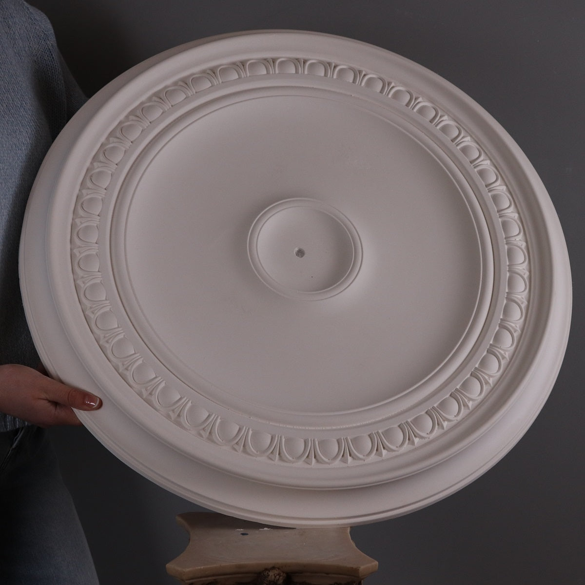 DM7022 Victorian Edwardian Plaster Ceiling Rose 615mm