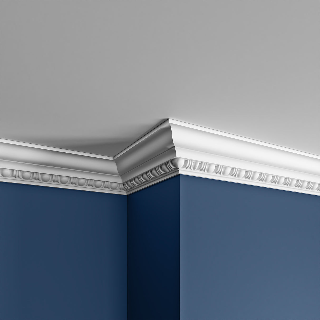 CS9049 PU Egg Dart Cornice Lightweight Coving 2m
