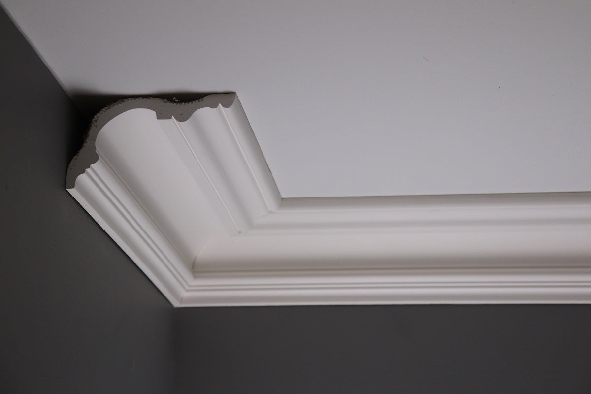 Swan Neck Cornice 165mm CS1757