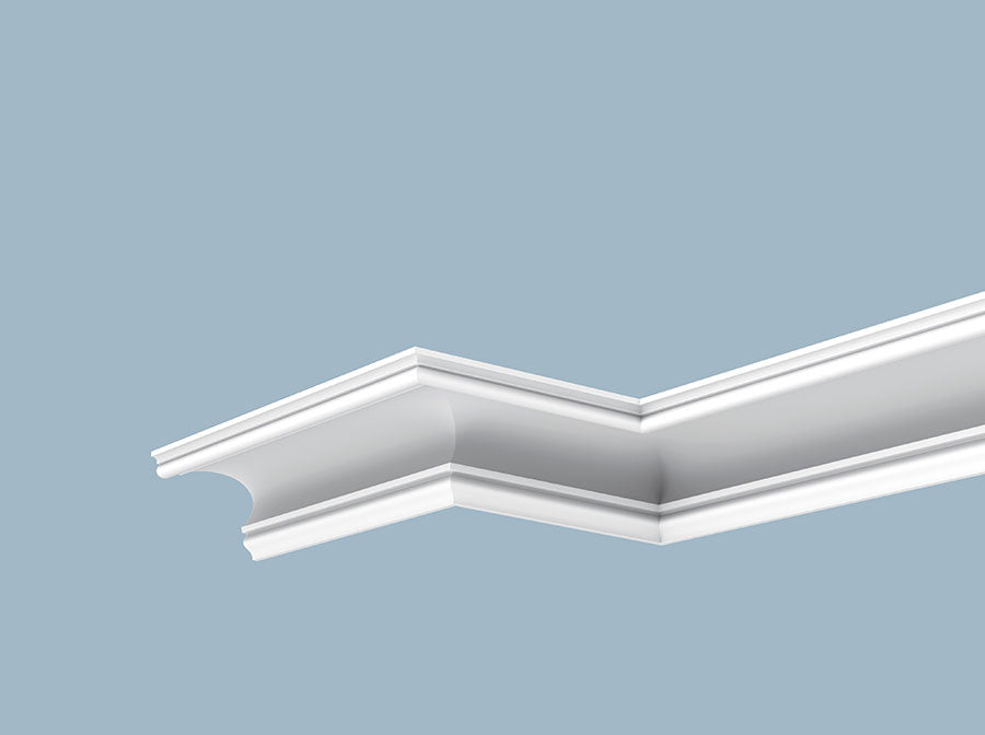 Swan Neck Exterior Cornice C7256
