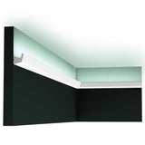 Small, Plain Coving, Curving, LED Up lighting Lightweight Flexible Coving CX189.