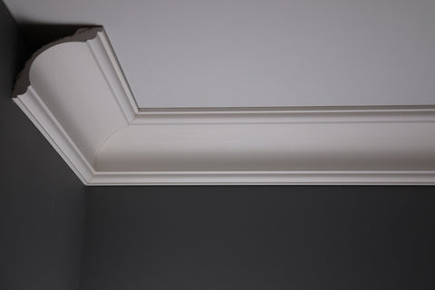 DM1974 C Shape Plaster Coving (ceiling 150mm x 150mm wall) – Coving Shop UK
