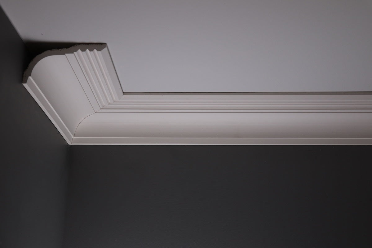 Coving Work DM1271 Jazz Coving Art Deco Cornicing(Ceiling 155mm x 80mm Wall ...