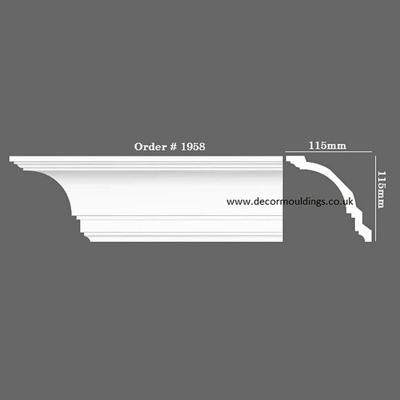 DM1958 Step Coving  Art Deco Coving