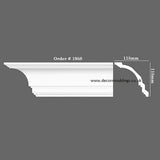 DM1958 Step Coving  Art Deco Coving