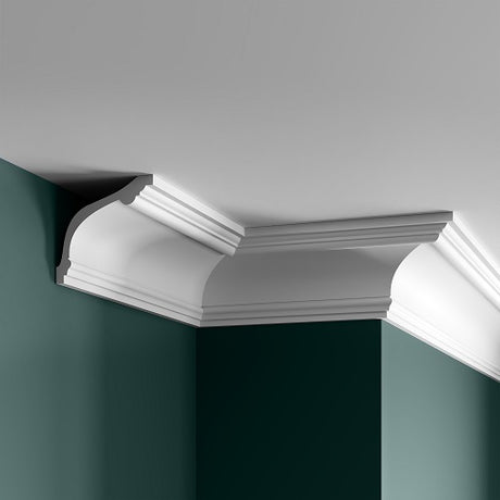 Plaster Coving Swan Neck 185mm CS1969