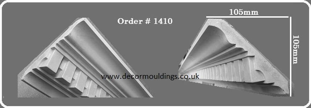 Dm1410 Dentil Coving Plaster Victorian Coving Coving Shop Ltd